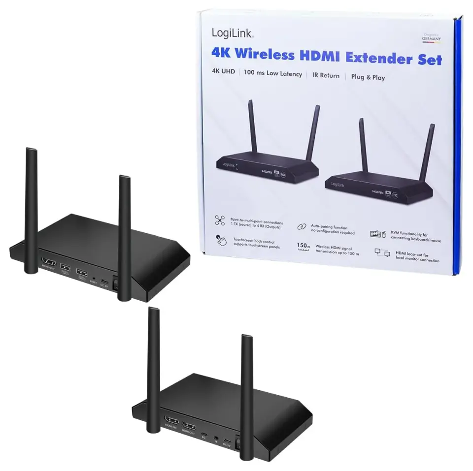 Zestaw bezprzewodowy HDMI 4K 60Hz HDW0103 zdjęcie 4