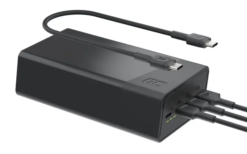 Power Bank Green Cell 30000mAh czarny zdjęcie 4