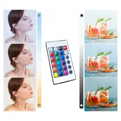 Żarówka światła ciągłego LED RGB 40W (400W)
