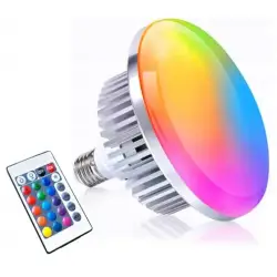 Żarówka LED RGB z pilotem do studia foto/wideo