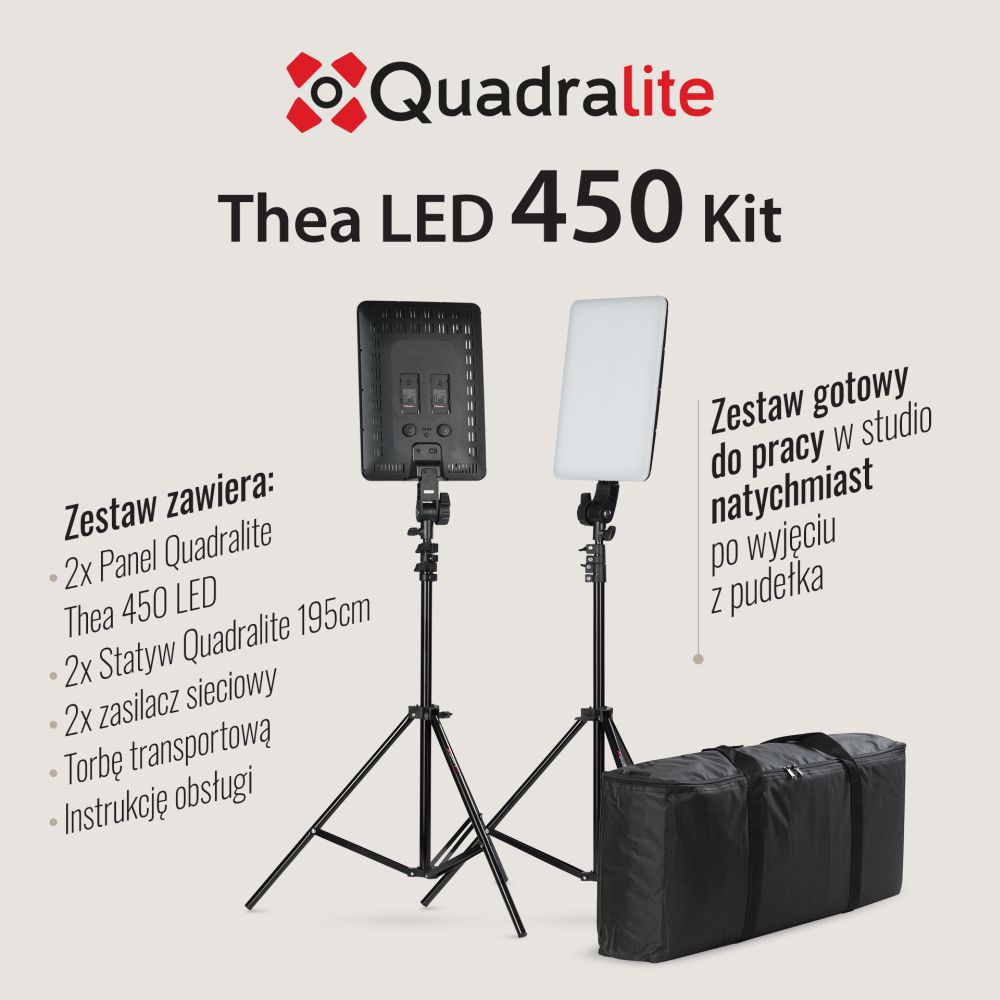 Zestaw oświetleniowy Thea 450 LED Kit zdjęcie 4