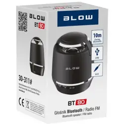 Głośnik BT80 Bluetooth+FM