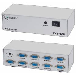 Aktywny rozdzielacz VGA 8 portów