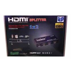 Aktywny rozdzielacz HDMI 4K 1x2