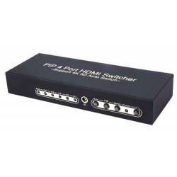 Przełącznik sygnału HDMI 4K 4x1 z PIP
