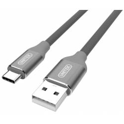 Kabel USB-C - USB Iron Gray