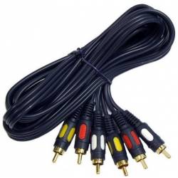 Kabel 3*Cinch 15m