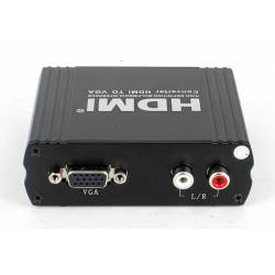 Konwerter HDMI do VGA z audio HDCVGA02