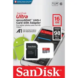 Karta pamięci Sandisk micro SDHC 16GB C10 A1