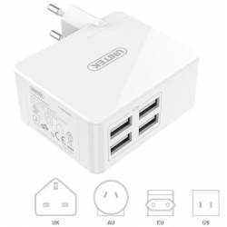 Ładowarka 4 x USB z adapterami Y-PW10001
