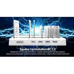 Stacja ładująca 4 x USB 2,4A 36W Y-2187A