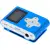Odtwarzacz MP3 LCD niebieski KOM0743