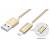 Kabel USB HYBRID microUSB/Lightning Gold