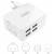 Ładowarka 4 x USB z adapterami Y-PW10001
