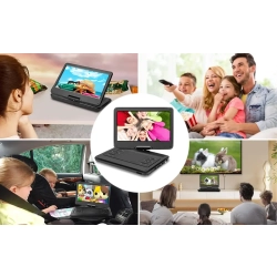 Przenośny odtwarzacz DVD z TV DVB-T2 14 cali