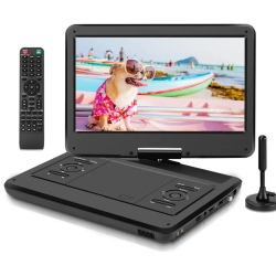 Przenośny odtwarzacz DVD i telewizor DVB-T2 14 cali - 2 w 1