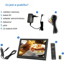 Telewizor przenośny DVT14